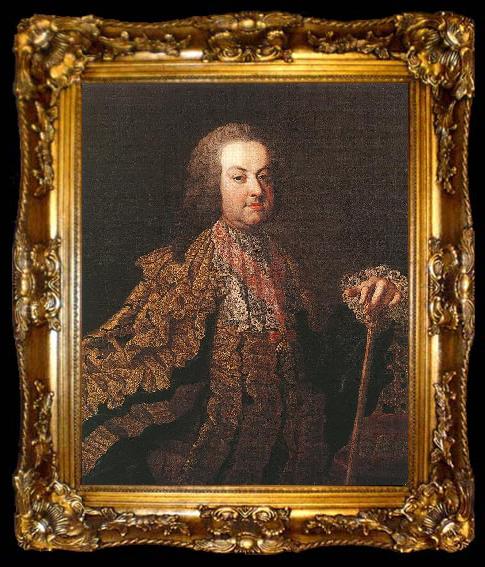 framed  MEYTENS, Martin van Emperor Francis I sg, ta009-2